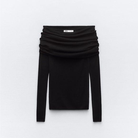 Zara off the shoulder sweater - Picture 1 of 2